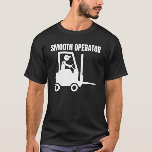 Factory Forklifter Operator & Forklift Driver T-Shirt (Vorderseite)