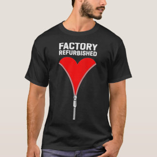 Factory renovierte Herz Operation Zipper Club T-Shirt