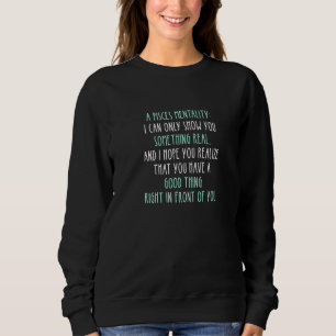 Facts Astrologie Zitat Horoskop Zodiac-Zeichen Sweatshirt