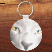 Fade Away Kirby Kat Schlüsselanhänger (Vorderseite)