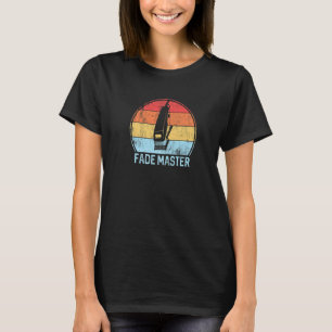 Fade Master Barbier Friseur Vintage Barbier T-Shirt