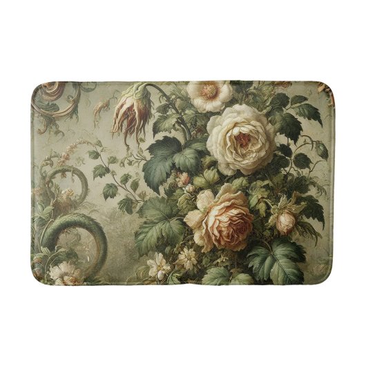 Fade to Grace – Gotischer Barock Badematte (Vorderseite)