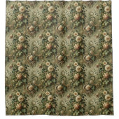 Fade to Grace - Gotisches Barock Duschvorhang (Vorderseite)