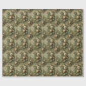 Fade to Grace - Gotisches Barock Geschenkpapier (Flach)