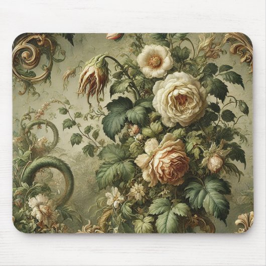 Fade to Grace - Gotisches Barock Mousepad (Vorne)