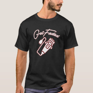 Faded Barber Fairstylist I Liebe als Tuch T-Shirt