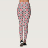 Faded Circle Grid by Kenneth Yoncich Leggings (Rückseite)