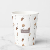  Faded Forest Dreams Pappbecher (Rückseite)