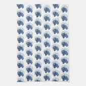 FADED GENES Chow Repeat Design TREM OF LIFE Geschirrtuch (Vertikal)