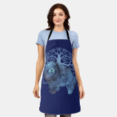 FADED GENES Chow Tree of Life Grooming craft Koch Schürze (Getragen)