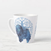 FADED GENES Chow Tree of Life latte Milchtasse (Linke Ecke)