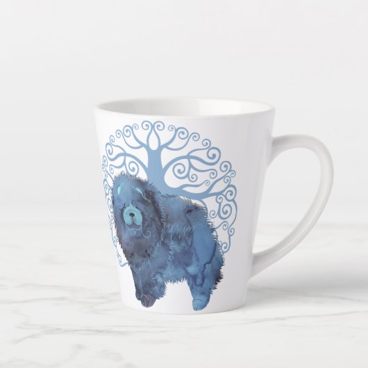 FADED GENES Chow Tree of Life latte Milchtasse (Rechts)