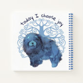 FADED GENES Chow Tree of Life personalize Notizblock (Rückseite)