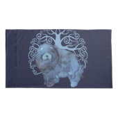 FADED GENES Chow Tree of Life PILLOW HÜLLEN Kissenbezug (Rückseite)