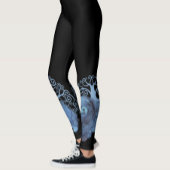 FADED GENES Chow TREM OF LIFE Black Leggings