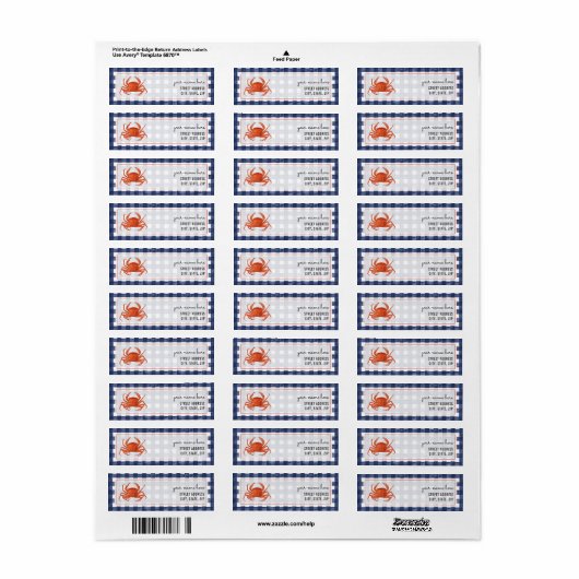 Faded Gingham Crab (Vorne)