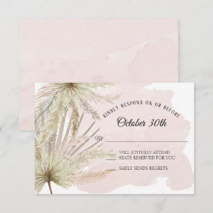 Faded Greenerenery Tropical Beach Boho Jungle Eart Einladung