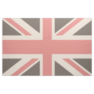 Faded UK United Kingdom Union Jack Flag Stoff