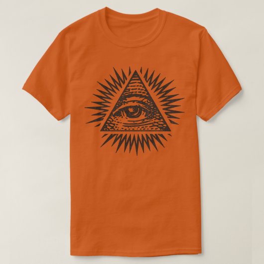 FadedStyle Illuminati Eye T-Shirt (Design vorne)