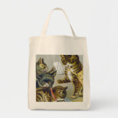 Faden-Geschäftskarte, 1880 Tragetasche (Vorne)