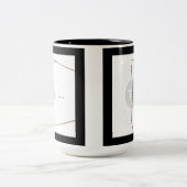 Faden-Tasse Zweifarbige Tasse (Mittel)