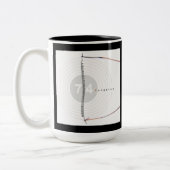 Faden-Tasse Zweifarbige Tasse (Links)