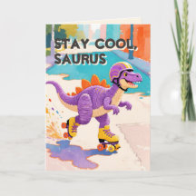 Fadenbemalte Kunst | Dinosaurier gefalteter Geburt