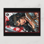 Fadey Barbarian Comic Style 04 Postkarte (Vorderseite)