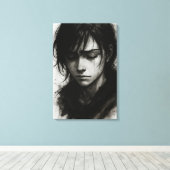 Fading Echos - Silent Battle Canvas Print Leinwanddruck (Insitu (Holzboden))