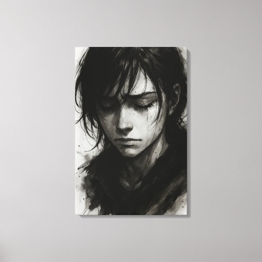 Fading Echos - Silent Battle Canvas Print Leinwanddruck (Vorderseite)