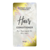 Fading Gold and Opal Glitzer Fair Product Labels (Vorne)