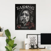 Fading - Gothic Streetwear Design Poster (Heimbüro)