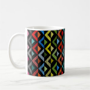 Fading Half Diamonds Coffee Tasse
