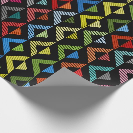 Fading Half Diamonds Geschenkpapier (Ecke)