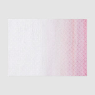 Fading Pink Mermaid Tale Scales Tissue Seidenpapier