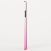 Fading Pinks Ombre Gradation & Your Initials Case-Mate iPhone Hülle (Hinten/Rechts)