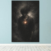 Fading Within – Silent Resistance Canvas Print Leinwanddruck (Insitu (Holzboden))