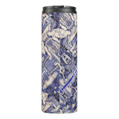 Fado, portugiesische Volkskunst Thermosbecher (Rückseite)