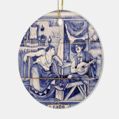 Fado, portugiesische Volksmusik Keramik Ornament (Links)