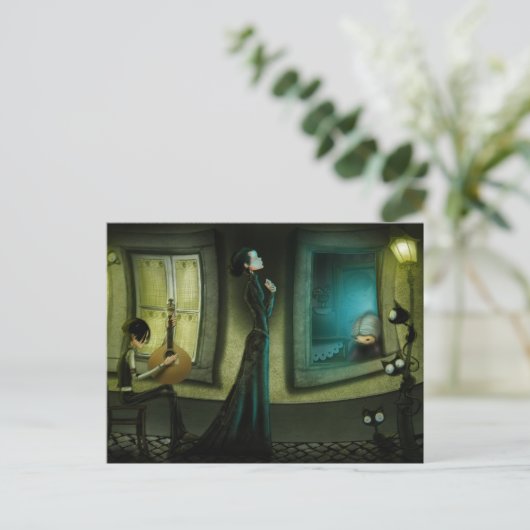 Fado Postkarte (Stehend Vorderseite)