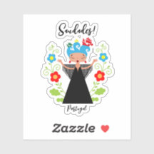 Fado-Sängerin mit portugiesischen Karawanenschiffe