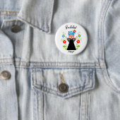 Fado-Sängerin mit portugiesischen Karawanenschiffe Button (Beispiel)