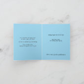 Fado-Sängerin mit Schiffen Geburtstagsparty Einladung (Innenseite)