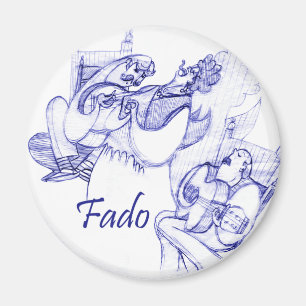 Fado-Sängermagnet Magnet