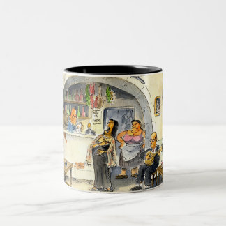 fado! zweifarbige tasse