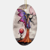 Fae Abigail Feen Fantasie Schmuckstück Keramik Ornament (Rechts)