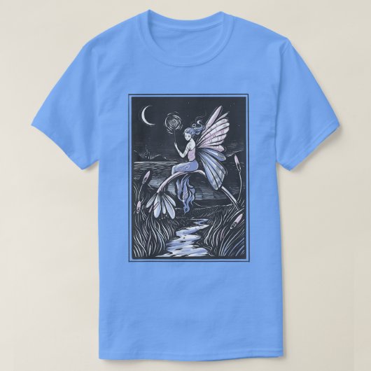 Faecore Fairy Night Fairycore Fantasy Magic Nature T-Shirt (Design vorne)