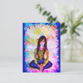 FaeMeditat(F) art postcard Postkarte (Stehend Vorderseite)