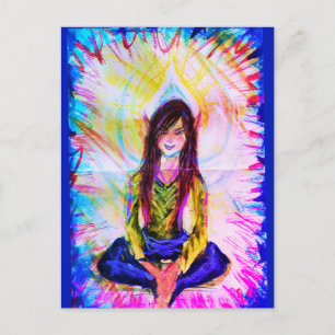 FaeMeditat(F) art postcard Postkarte
