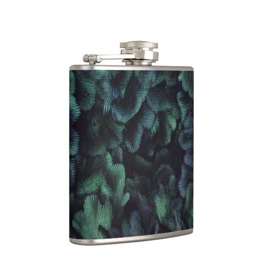 Faerie Forest Vinyl Wrapped Flask Flachmann (Rechts)